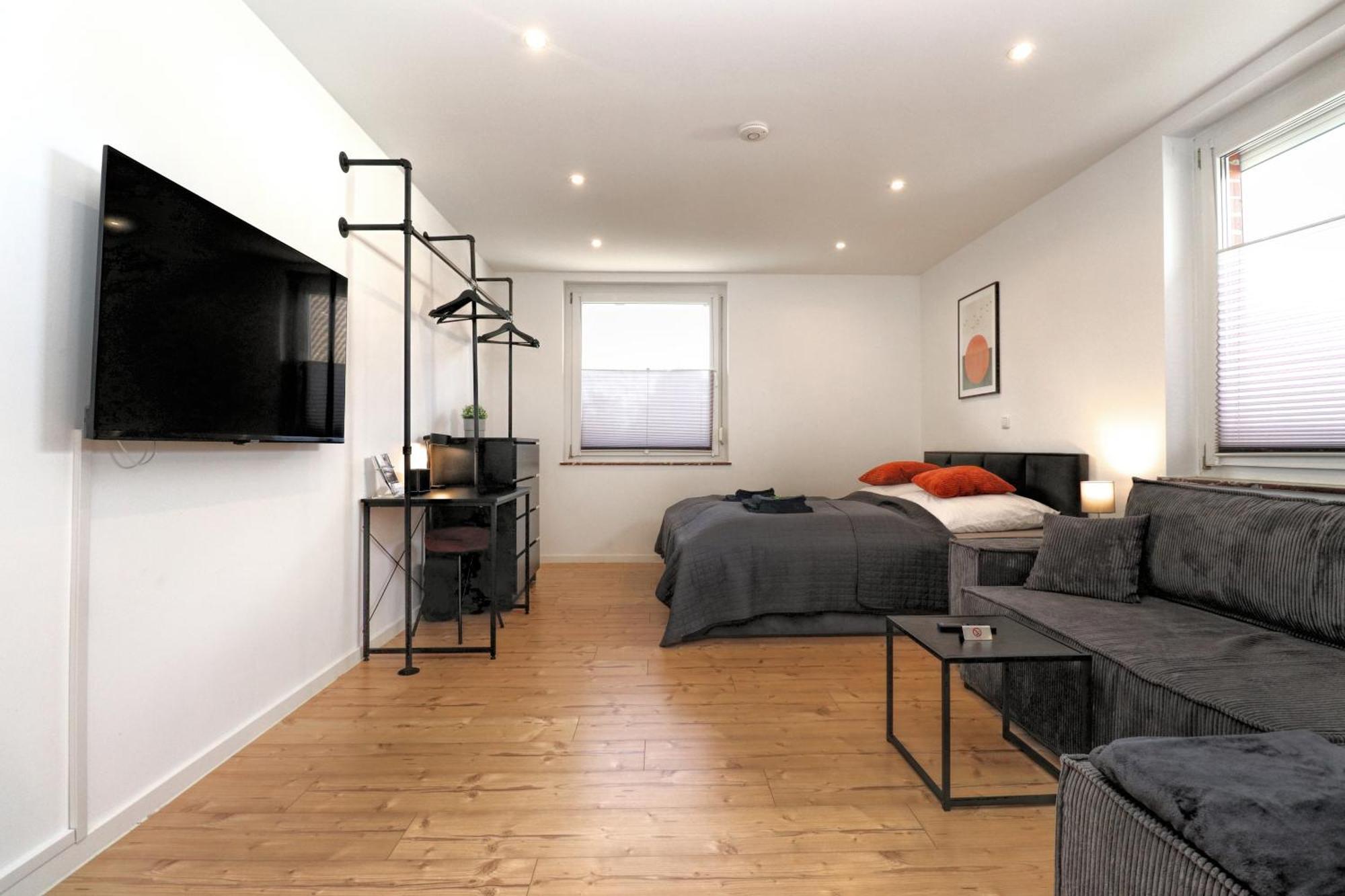 Lightplace • Grosse Unterkunft • 3 Schlafzimmer • Boxspring • Smart Tv • Biergarten • Restaurant Μπραουνσβάιγκ Εξωτερικό φωτογραφία